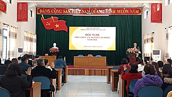 Trung tâm Y tế khu vực Bắc Sơn tổ chức Hội nghị viên chức và người lao động năm 2026