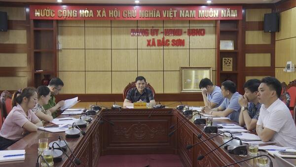 Xã Bắc Sơn họp Ban Chỉ đạo kỳ thi  tốt nghiệp THPT năm 2026