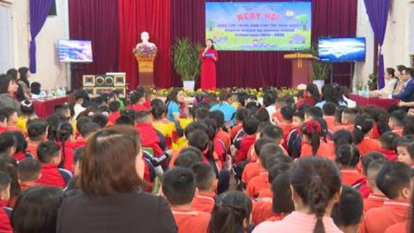 Ngày hội giao lưu tiếng Anh cho trẻ mẫu giáo cấp huyện năm học 2024- 2025