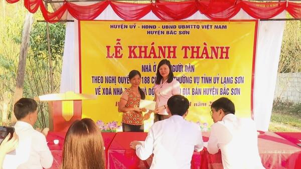Huyện Bắc Sơn phấn đấu “xóa trắng” nhà tạm, nhà dột nát trong năm 2025