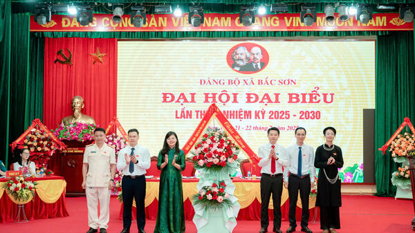 Đại hội đại biểu Đảng bộ xã Bắc Sơn lần thứ I, nhiệm kỳ 2025 - 2030