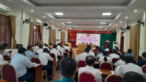 Hội đồng nhân dân xã Bắc Sơn tổ chức kỳ họp thứ hai