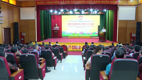 Đại biểu HĐND tỉnh tiếp xúc cử tri xã Bắc Sơn