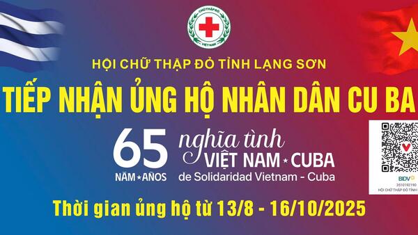 Ủy ban nhân dân xã Bắc Sơn phát động chương trình ủng hộ Nhân dân Cuba