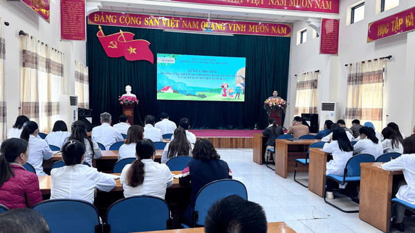 Trung tâm Y tế khu vực Bắc Sơn tuyên truyền hưởng ứng Tháng hành động Quốc gia về Dân số và Ngày Dân số Việt Nam 26/12/2025