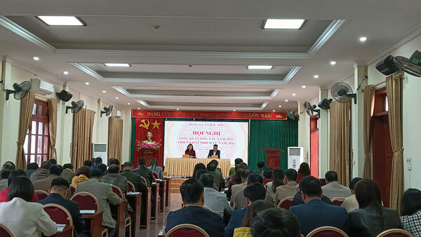 Đảng ủy xã Bắc Sơn tổ chức Hội nghị tổng kết công tác năm 2025, triển khai nhiệm vụ năm 2026.