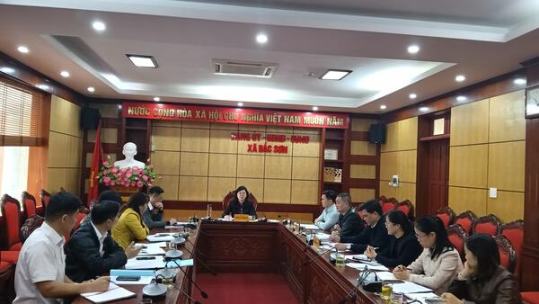 UBND xã Bắc Sơn họp triển khai đề án phát triển du lịch cộng đồng quỳnh sơn giai đoạn 2026 - 2027