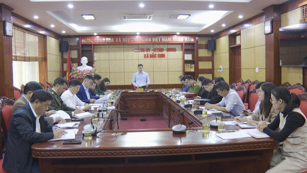 UBND xã Bắc Sơn họp thành viên UBND tháng 3/2026