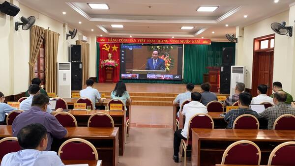 Xã Bắc Sơn tiếp sóng Hội nghị toàn quốc tổng kết công tác bầu cử đại biểu Quốc hội khoá XVI và đại biểu HĐND các cấp nhiệm kỳ 2026 – 2031