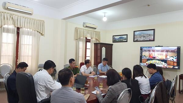 XÃ BẮC SƠN THAM GIA HỘI NGHỊ ĐÁNH GIÁ CÔNG TÁC PHÁT TRIỂN KHOA HỌC, CÔNG NGHỆ, ĐỔI MỚI SÁNG TẠO, CHUYỂN ĐỔI SỐ VÀ TRIỂN KHAI ĐỀ ÁN 06 QUÝ I NĂM 202