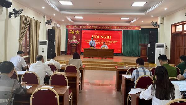 Xã Bắc Sơn tổ chức Hội nghị gặp mặt doanh nghiệp, hợp tác xã, hộ kinh doanh tiêu biểu năm 2026