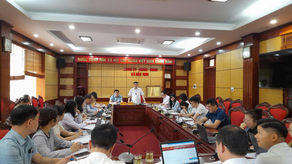 XÃ BẮC SƠN LÀM VIỆC VỚI ĐOÀN KIỂM TRA CỦA BAN CHỈ ĐẠO ĐIỀU TRA CƠ SỞ HÀNH CHÍNH, SỰ NGHIỆP NĂM 2026