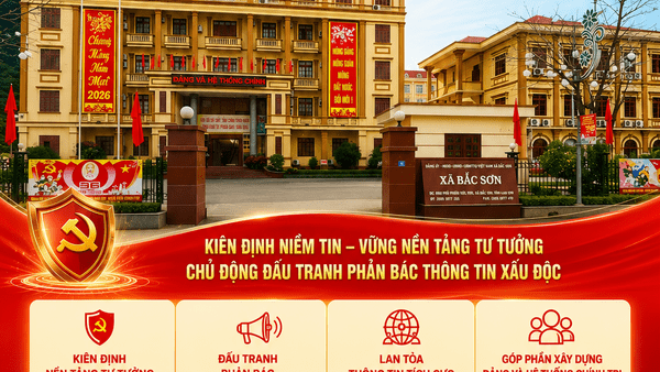 Đảng ủy xã Bắc Sơn triển khai Cuộc thi chính luận về bảo vệ nền tảng tư tưởng của Đảng lần thứ Sáu, năm 2026 trên địa bàn xã