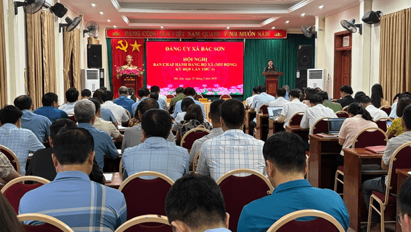 HỘI NGHỊ LẤY Ý KIẾN PHƯƠNG ÁN SẮP XẾP THÔN TRÊN ĐỊA BÀN XÃ BẮC SƠN