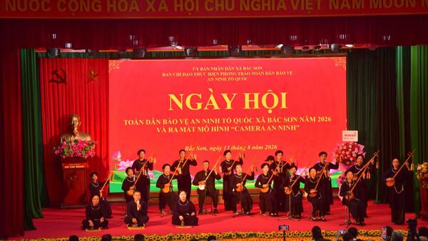 XÃ BẮC SƠN TỔ CHỨC NGÀY HỘI TOÀN DÂN BẢO VỆ AN NINH TỔ QUỐC NĂM 2026 VÀ RA MẮT MÔ HÌNH “CAMERA AN NINH”