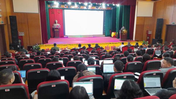 Xã Bắc Sơn tổ chức hội nghị tập huấn nghiệp vụ công tác bầu cử