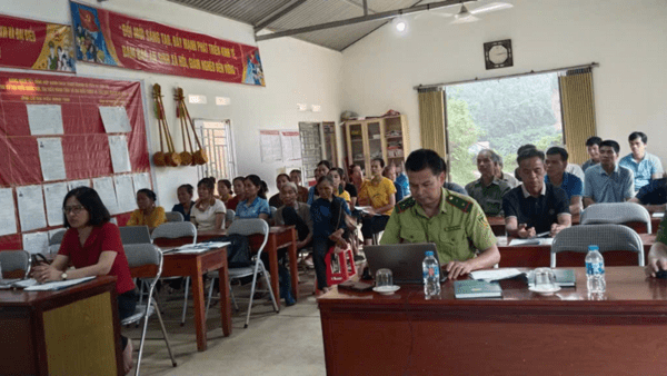 Xã Bắc Sơn tăng cường tuyên truyền pháp luật về bảo vệ rừng và phòng cháy chữa cháy và các chính sách hỗ trợ đầu tư vào nông nghiệp trên địa bàn tỉnh