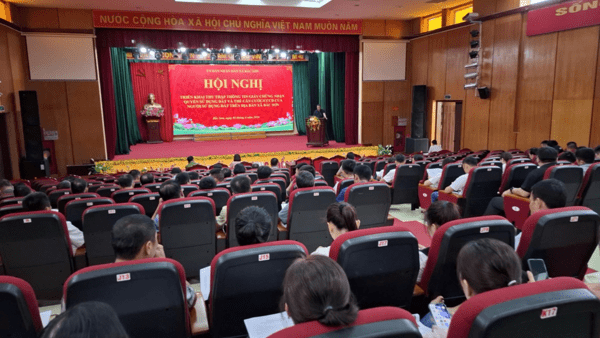 Xã Bắc Sơn tổ chức Hội nghị triển khai thu thập thông tin Giấy chứng nhận Quyền sử dụng đất và thẻ Căn cước/CCCD, phục vụ xây dựng cơ sở dữ liệu đất đai trên địa bàn xã